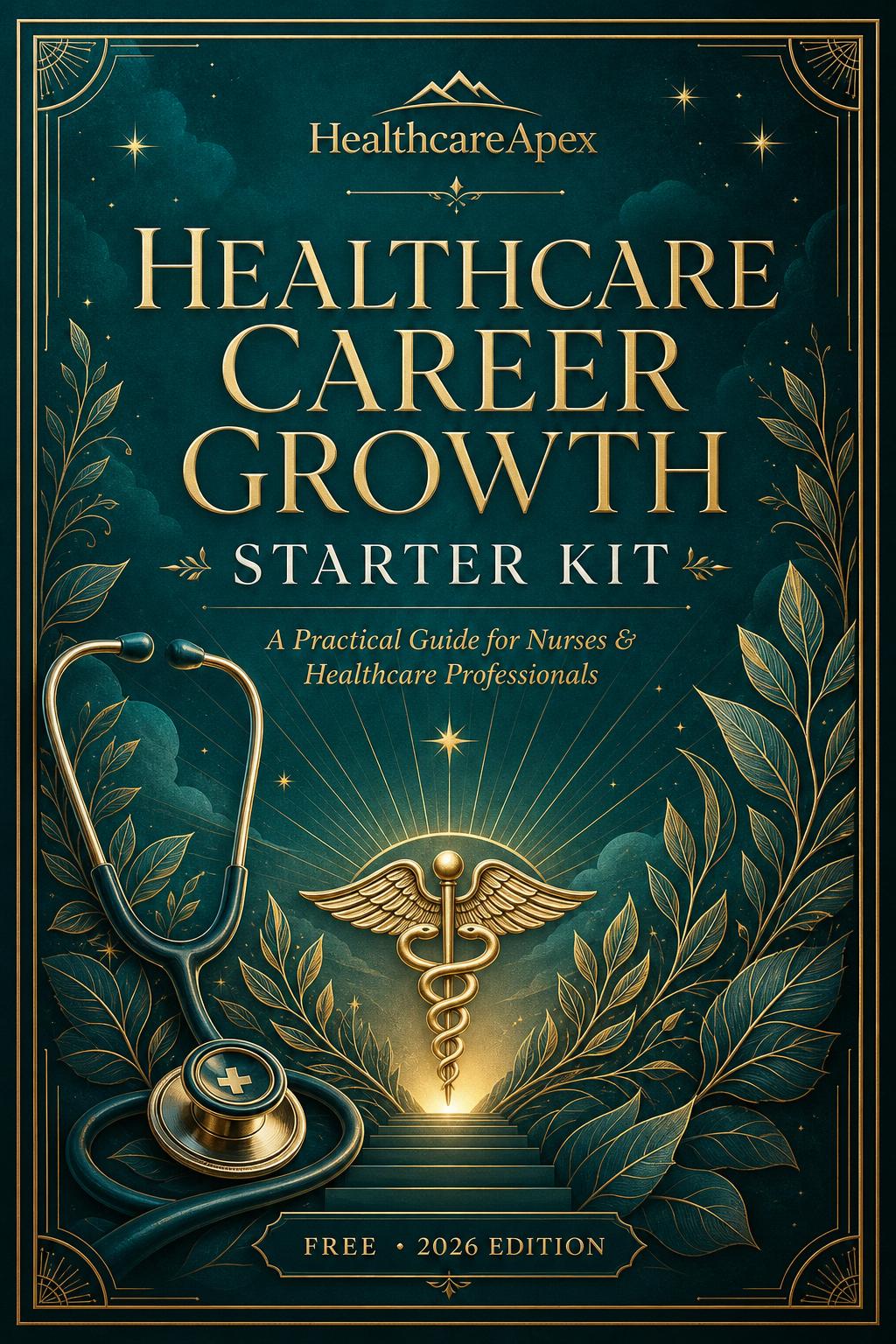 Healthcare Career Growth Starter Kit — free eBook cover